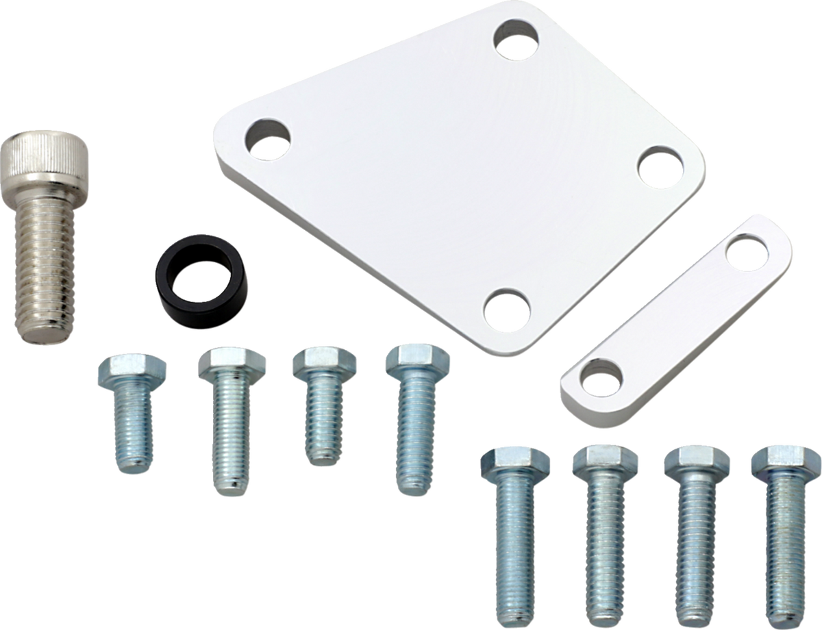 DRAG SPECIALTIES Kickstand Wedge Kit - Silver / HD Touring 0510-0028