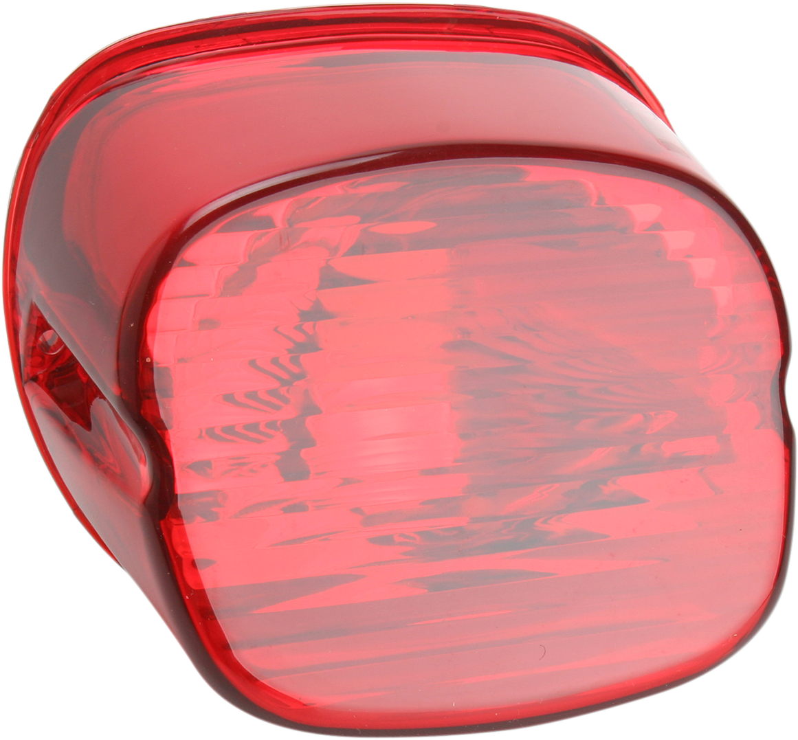 DRAG SPECIALTIES Laydown Taillight Lens with No Tag Window