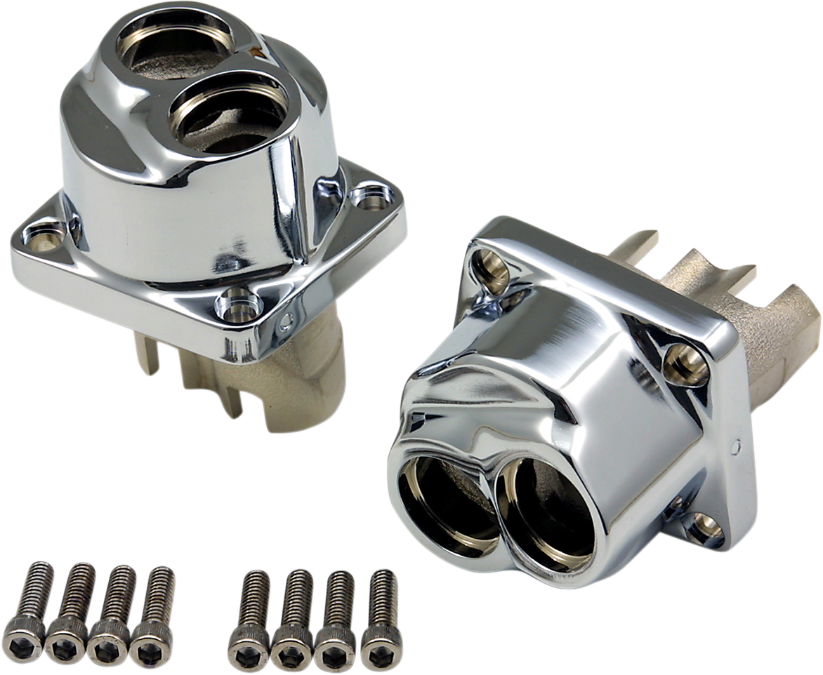 DRAG SPECIALTIES Lifter Blocks - Chrome / Evolution/Big Twin DS-194054