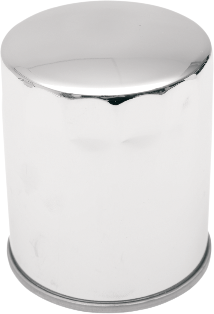 DRAG SPECIALTIES Magnetic Ring Oil Filter - Chrome / 3-1/4" DS-275126