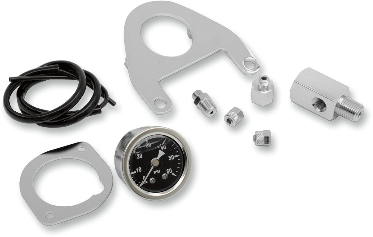 DRAG SPECIALTIES Oil Pressure Gauge Kit - HD 2212-0427