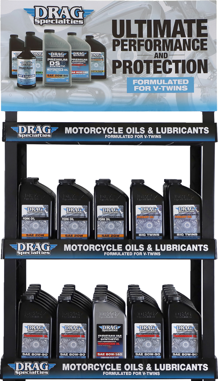 DRAG SPECIALTIES Oil Shelf Display - 9903-0691