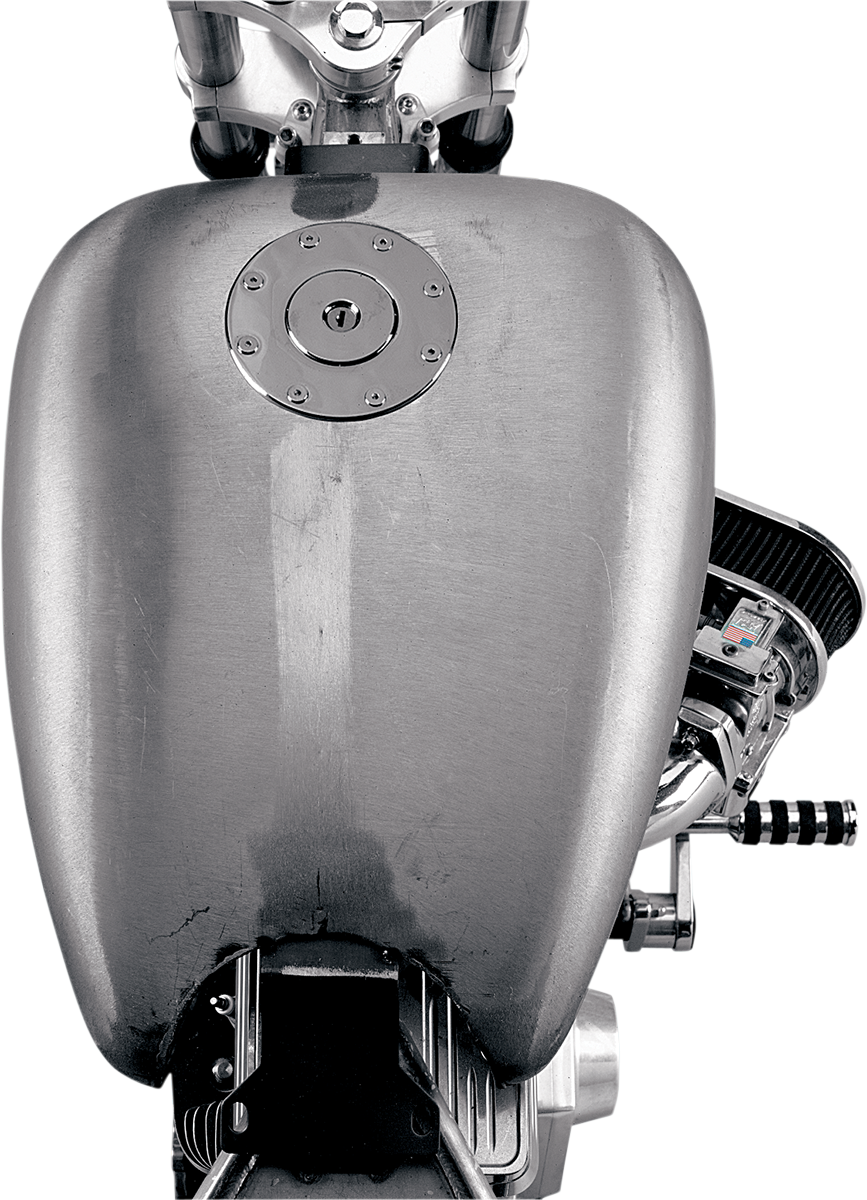 DRAG SPECIALTIES One-Piece 2" Extended Gas Tank