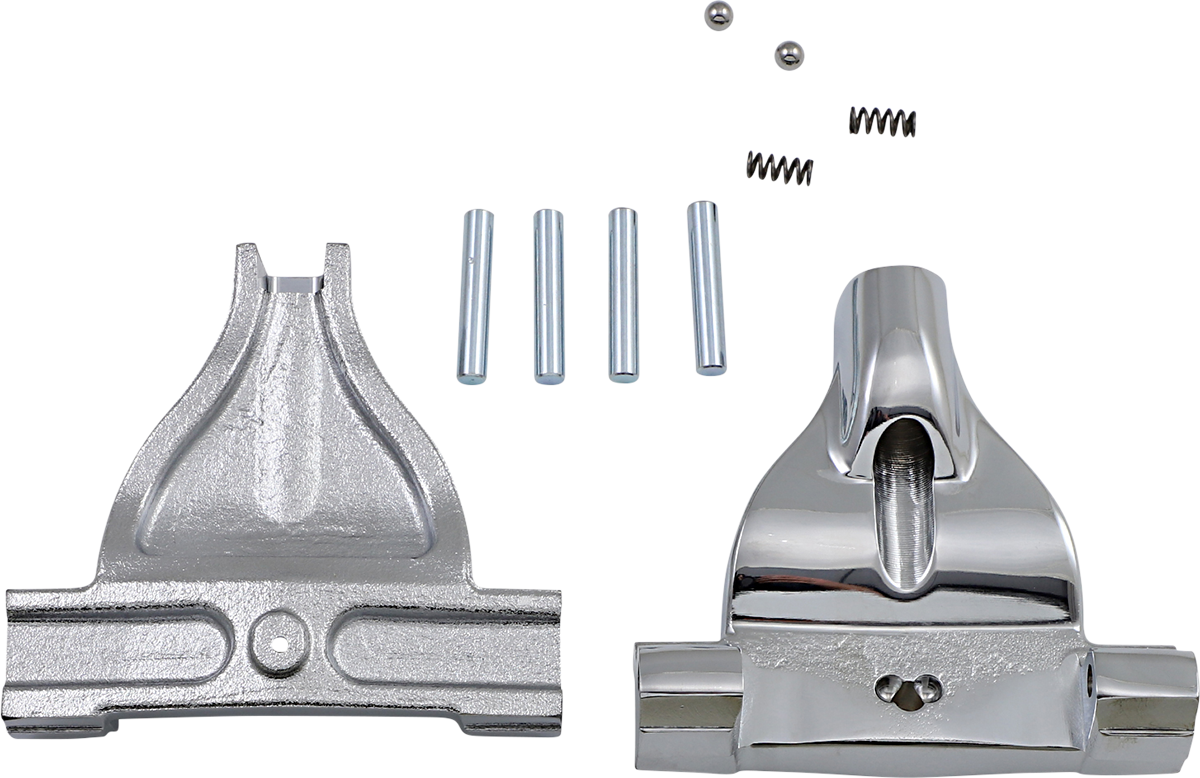 DRAG SPECIALTIES Passenger Floorboard Mount - Chrome 1621-1002