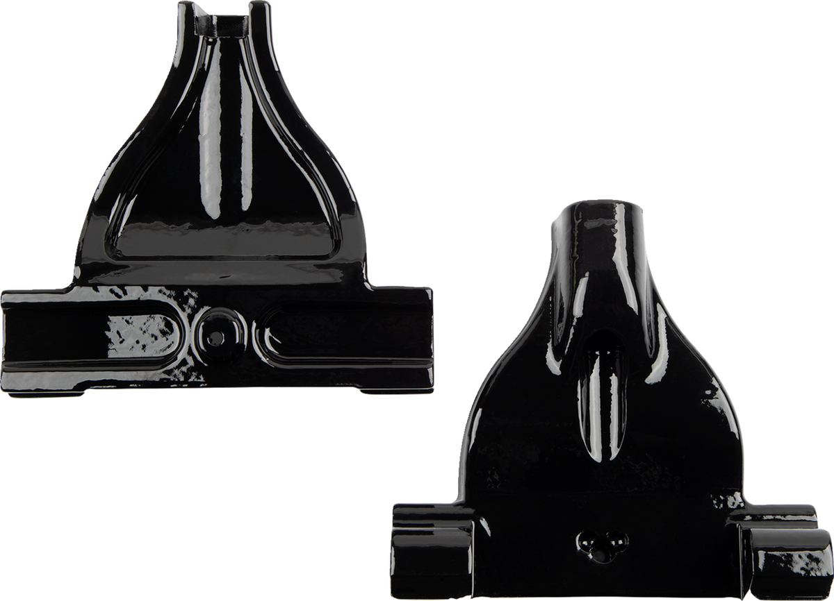 DRAG SPECIALTIES Passenger Floorboard Mount - Gloss Black 1621-1003