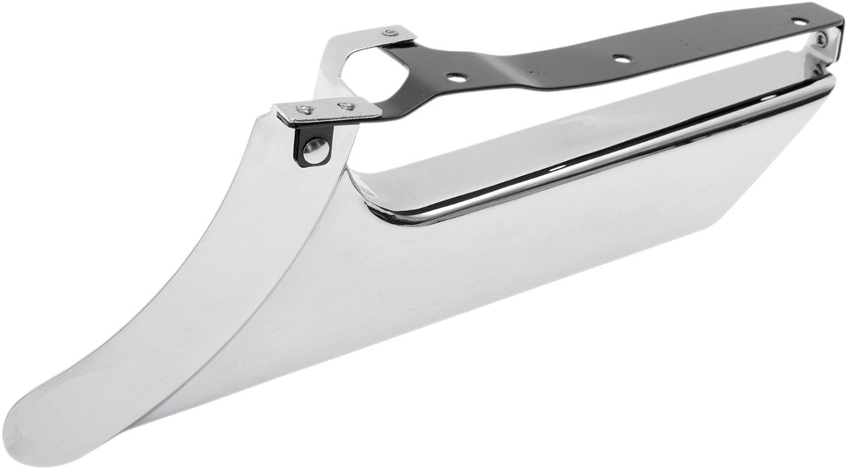 DRAG SPECIALTIES Rear Belt Guard - Lower Belt Guard / '04-'13 XL / Chrome 1202-0066