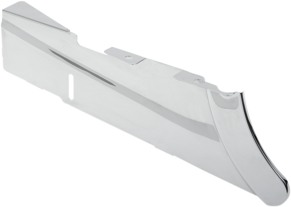 DRAG SPECIALTIES Rear Belt Guard - Lower Belt Guard / '06 FXD/FXDWG / Chrome 1202-0072