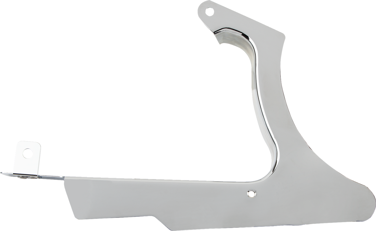 DRAG SPECIALTIES Rear Belt Guard - Lower Belt Guard / '07-'17 FLSTC/FLSTN, '11 FXS / Chrome 1202-0076