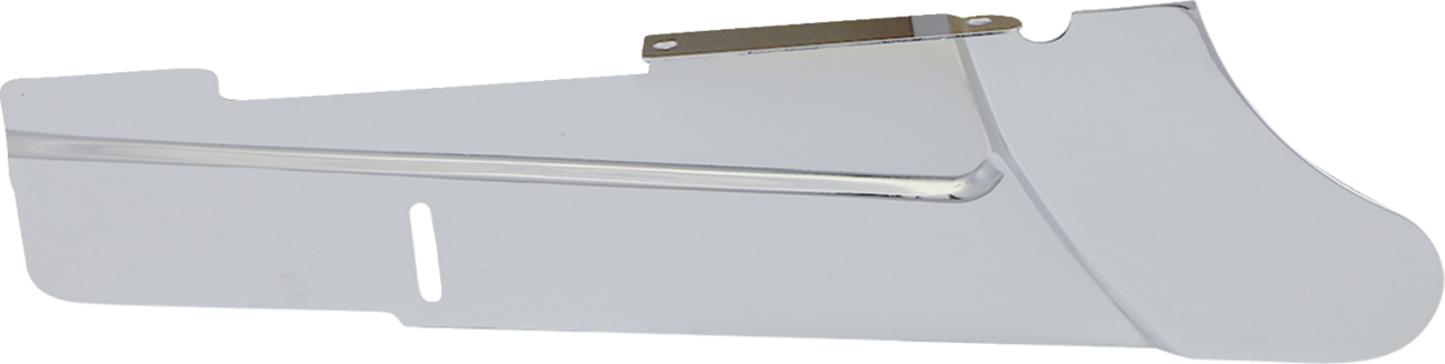 DRAG SPECIALTIES Rear Belt Guard - Lower Belt Guard / Chrome / '91-'99 FXD 1902-5123