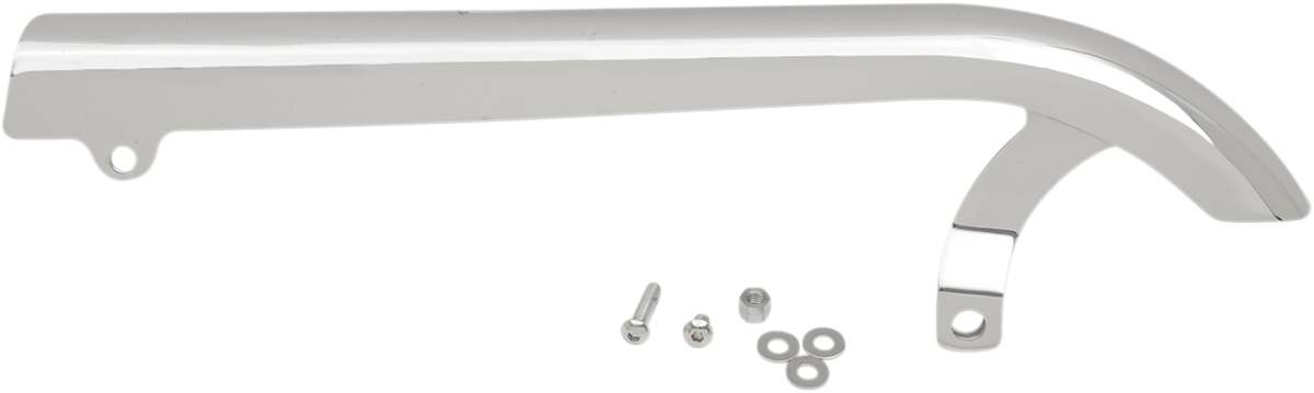 DRAG SPECIALTIES Rear Belt Guard - Upper Belt Guard / '07-'17 FXD/FXDWG/FLD / Chrome 1202-0108