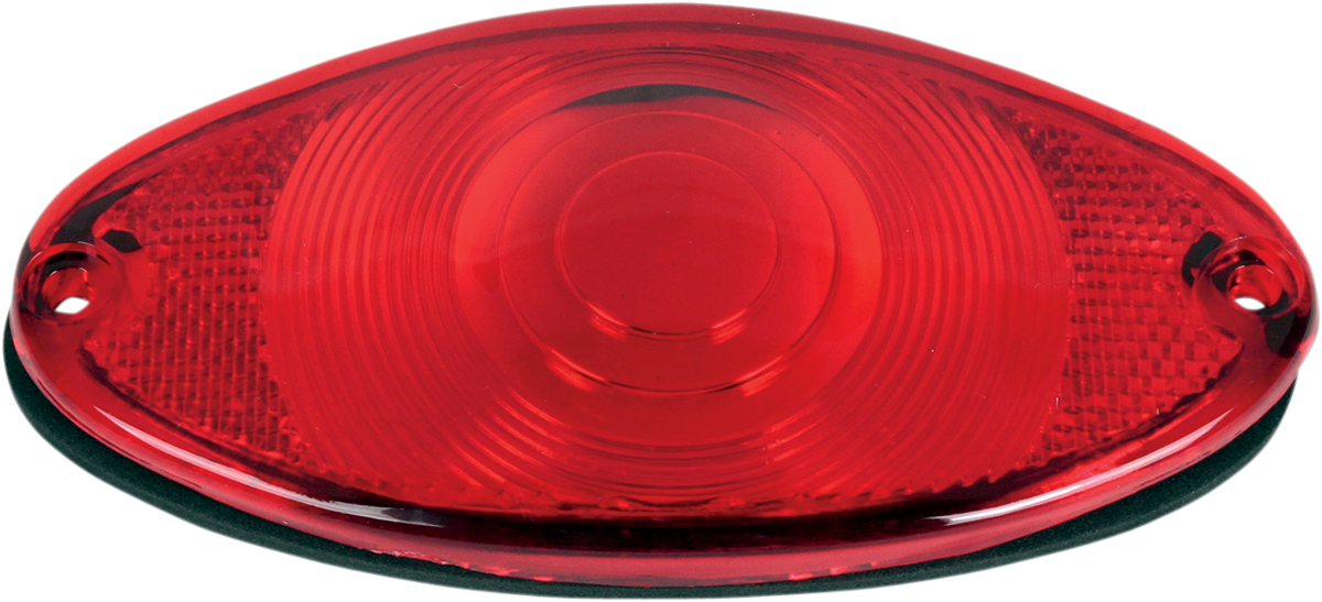 DRAG SPECIALTIES Replacement Lens with Gasket - Replacement Lens / Cateye 2010-0225