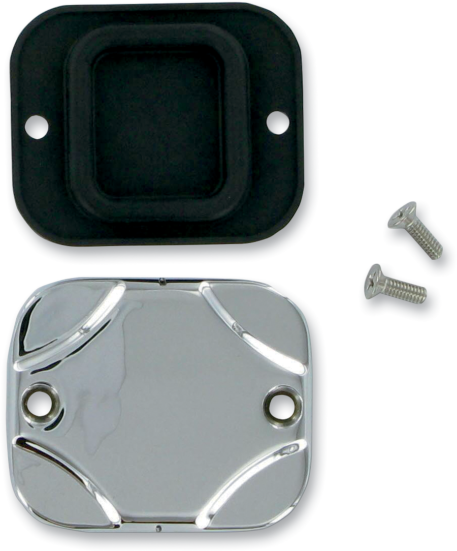 DRAG SPECIALTIES Replacement Part for Hydraulic Clutch - Master Cylinder Cover / Chrome 0610-0179