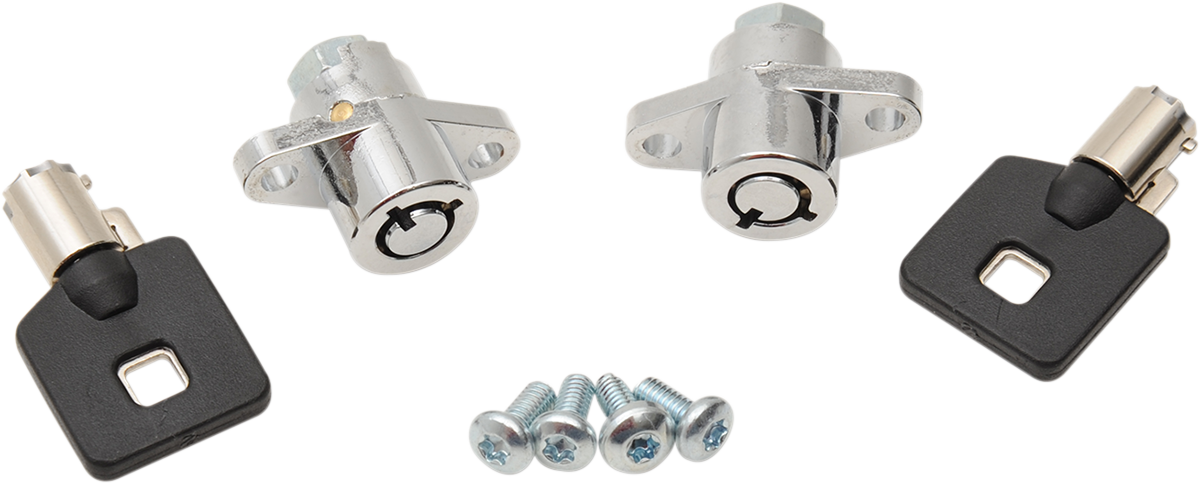 DRAG SPECIALTIES Replacement Saddlebag Lock Kit - 3501-1158