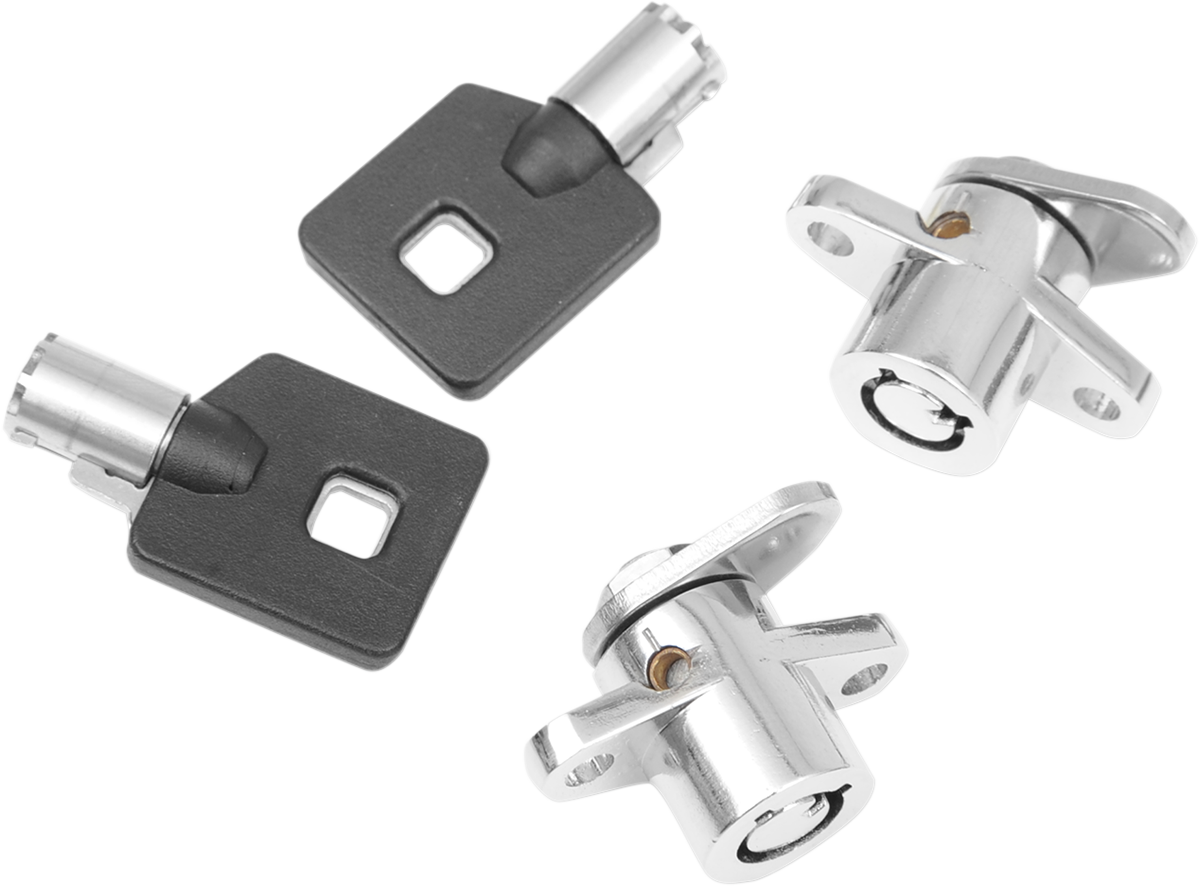 DRAG SPECIALTIES Replacement Saddlebag Lock Kit - Saddlebag Replacement Lock Kit 3501-0867