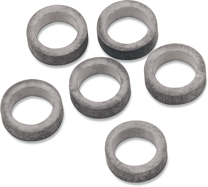 DRAG SPECIALTIES Replacement Washers - Fuel Line / 6-Pack 0706-0016