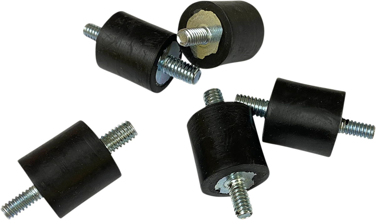 DRAG SPECIALTIES Rubber Battery Mount - Battery Tray Mount / 5 Pack 2113-0774