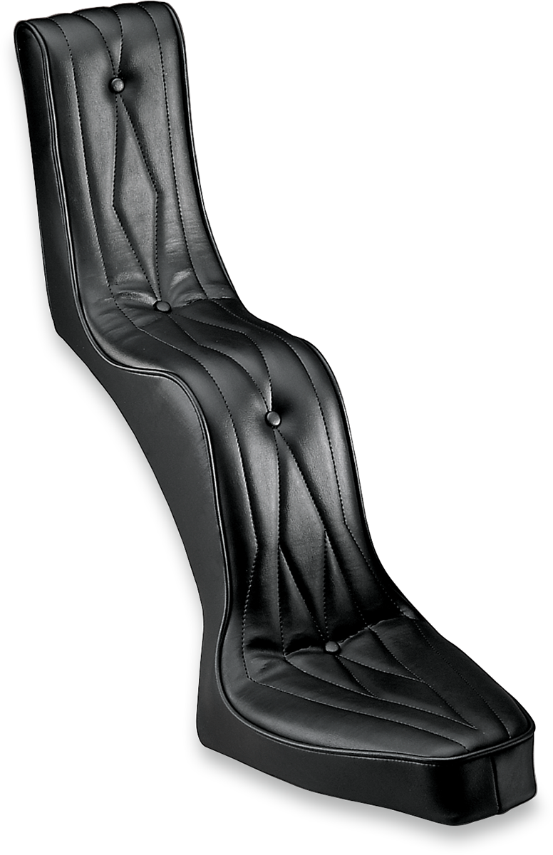 DRAG SPECIALTIES SEATS King and Queen Vinyl Seat - King/Queen Seat / Diamond / Rigid DS-907200