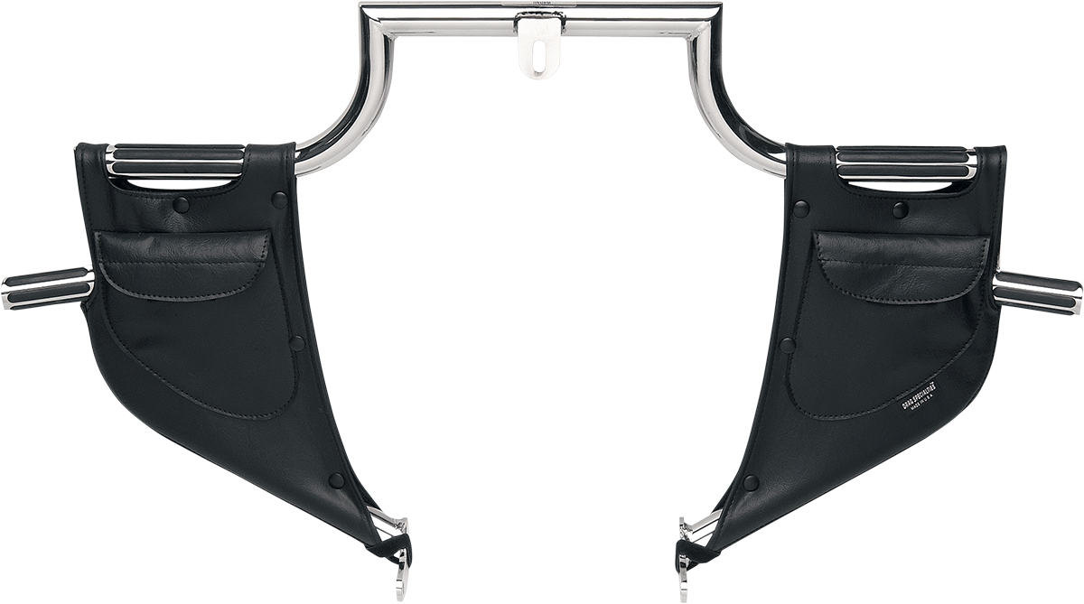 DRAG SPECIALTIES SEATS Lowers for Lindby Highway Bar - Plain Lower / Black / FL/FX 3550-0008