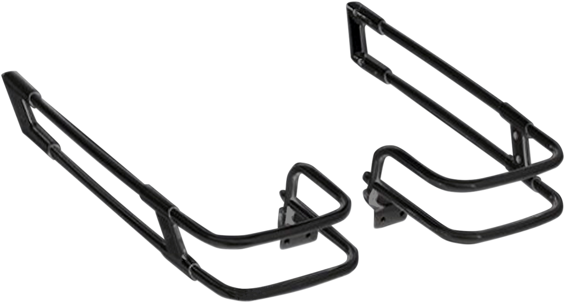 DRAG SPECIALTIES Saddlebag Guard Rails - Black / FL '14-'24 3501-1246