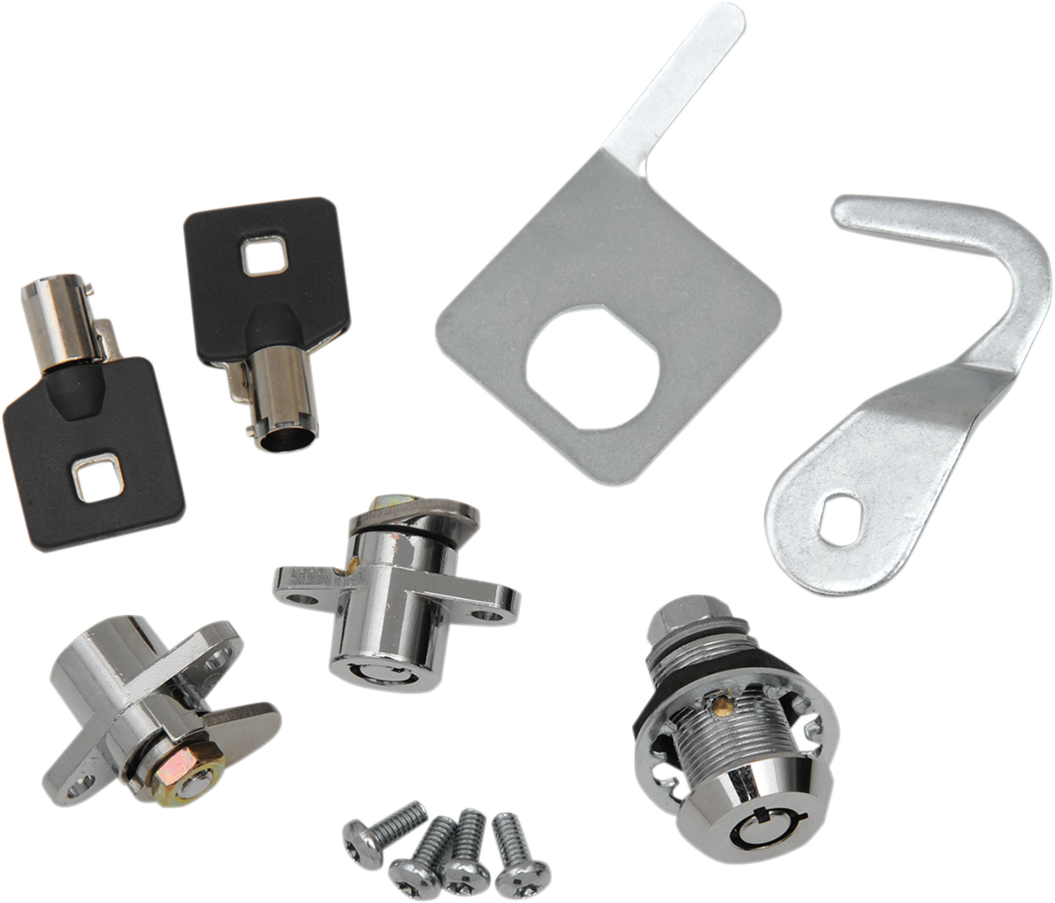 DRAG SPECIALTIES Saddlebag and Tour-Pak® Lock Kit - 3501-0978