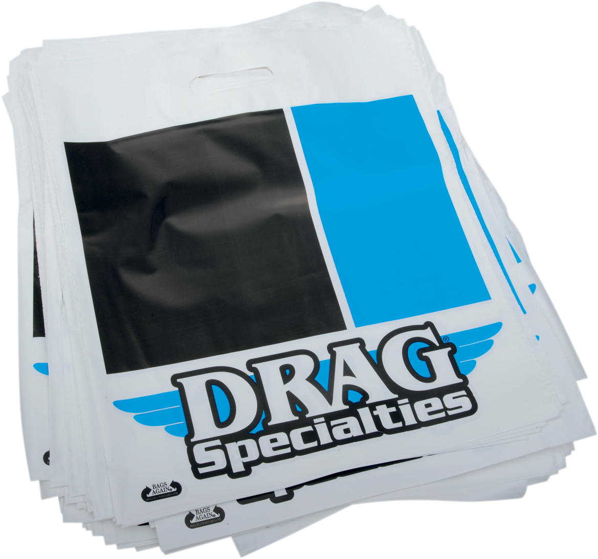 DRAG SPECIALTIES Shopping Bags - Shopping Bag / 2 ml / 100 Pack 9904-0932