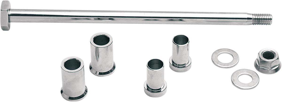 DRAG SPECIALTIES Swingarm Pivot Shaft Kit - Chrome / '00-'07 FXST/FLST 0309-2250