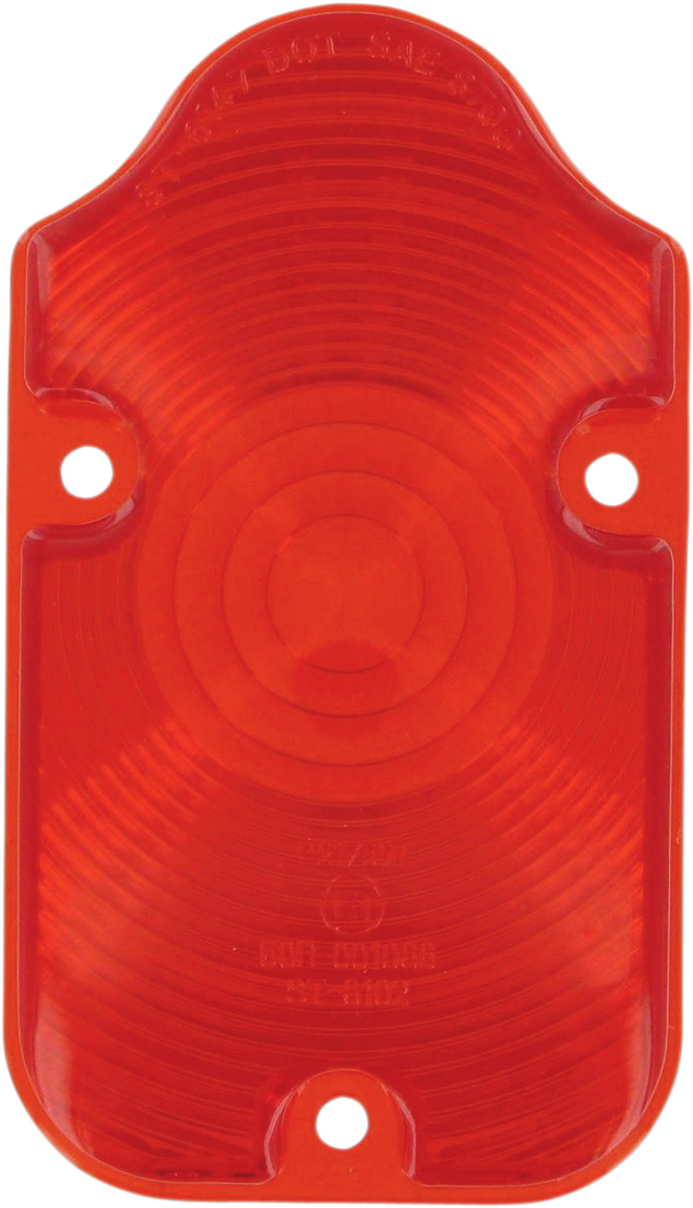DRAG SPECIALTIES Tombstone Taillight Lens - Replacement Lens / Tombstone 2010-0564