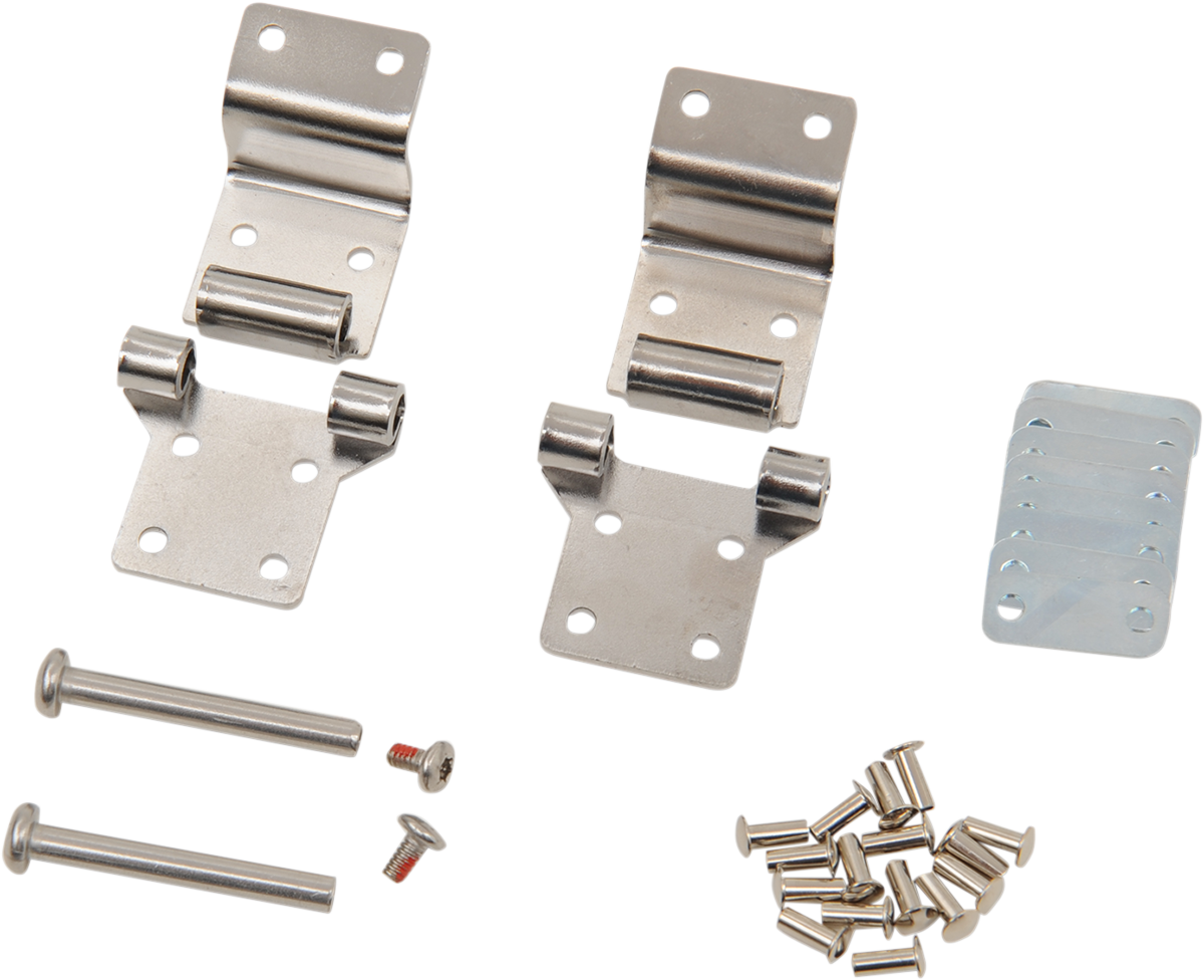 DRAG SPECIALTIES Tour-Pak® Hardware Hinge Kit - FL '87-'13 3516-0191