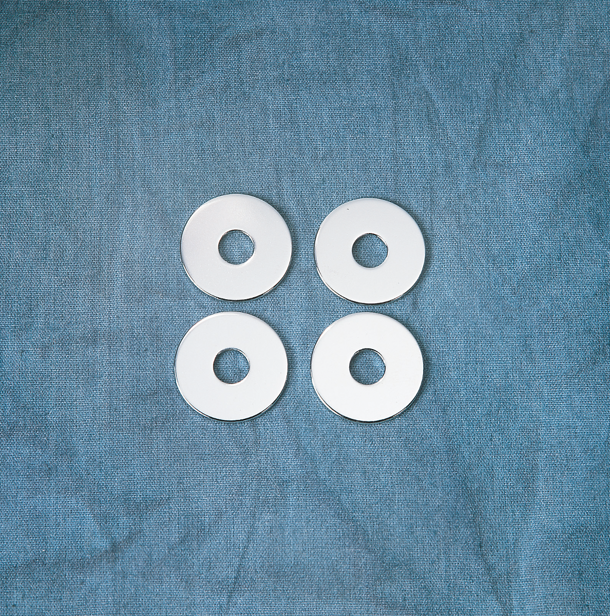 DRAG SPECIALTIES Washer Set - Washer / Chrome / 7/8" DS-190715