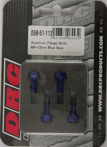 DRC Aluminum Flange Bolt - D58-51-112