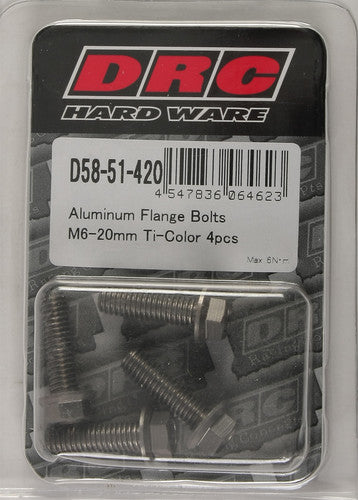 DRC Aluminum Flange Bolt - D58-51-420