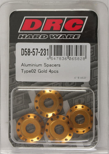 DRC Aluminum Spacers Type 2 - D58-57-231