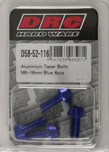 DRC Aluminum Taper Bolt - D58-52-116