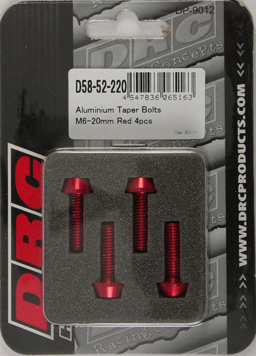 DRC Aluminum Taper Bolt - D58-52-220