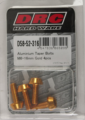 DRC Aluminum Taper Bolt - D58-52-316