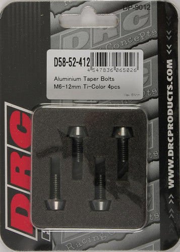 DRC Aluminum Taper Bolt - D58-52-412