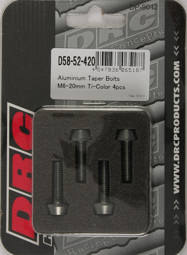 DRC Aluminum Taper Bolt - D58-52-420