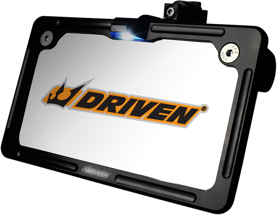 DRIVEN RACING LED License Plate Frame - License Plate Frame / LED / Black 2030-1237