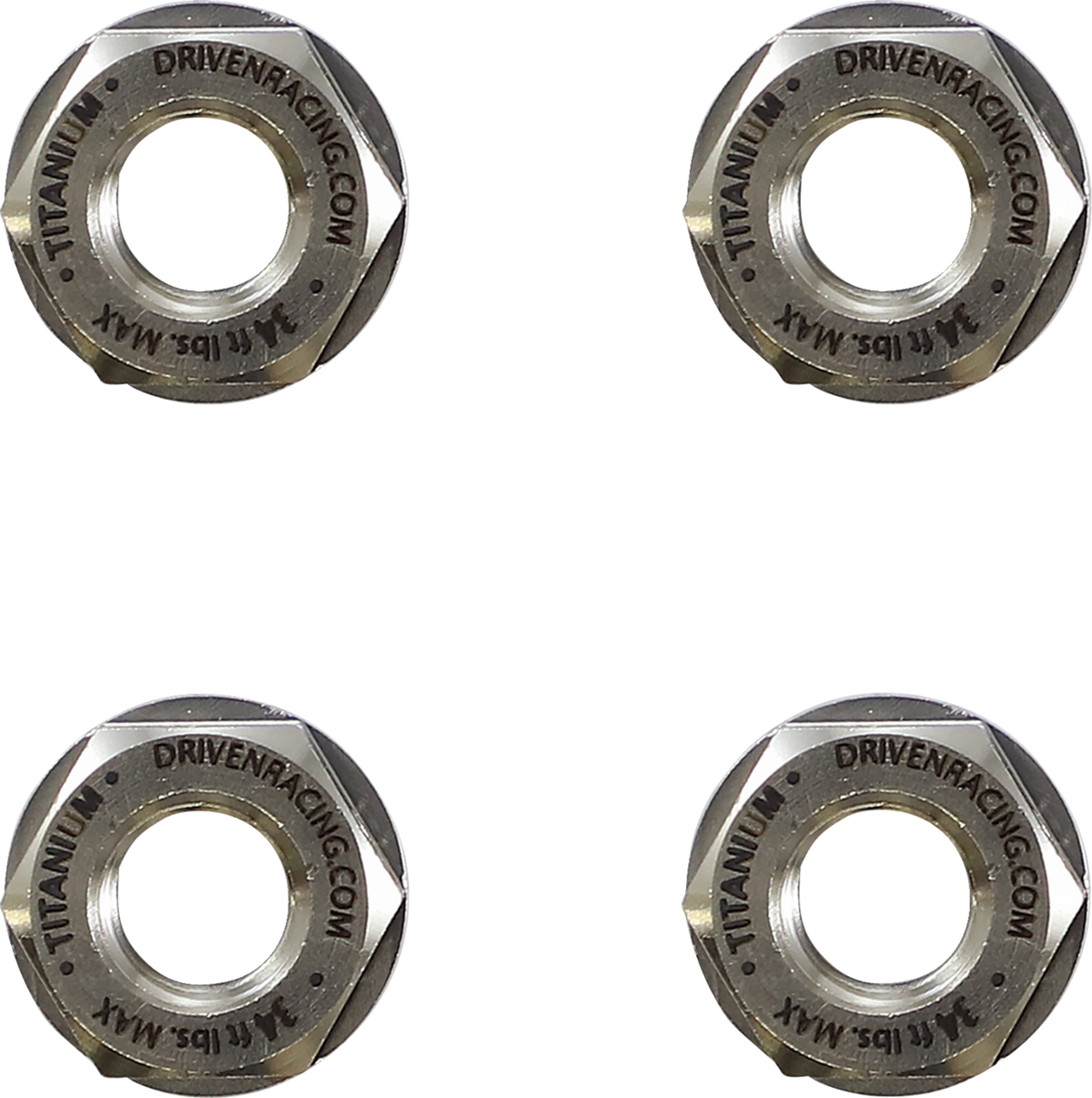 DRIVEN RACING Titanium Sprocket Nuts