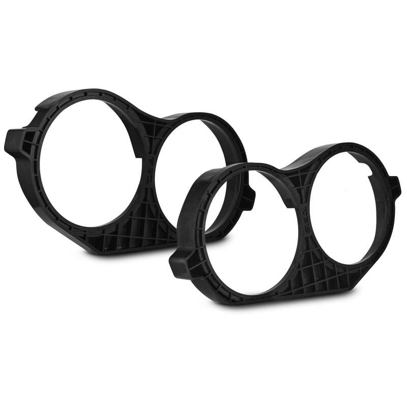 DS18 2014-2023 Harley-Davidson Saddle Bag Mid Bass Adapter Ring 2x 10in ABS Black - RY-HD210SBMB.1423