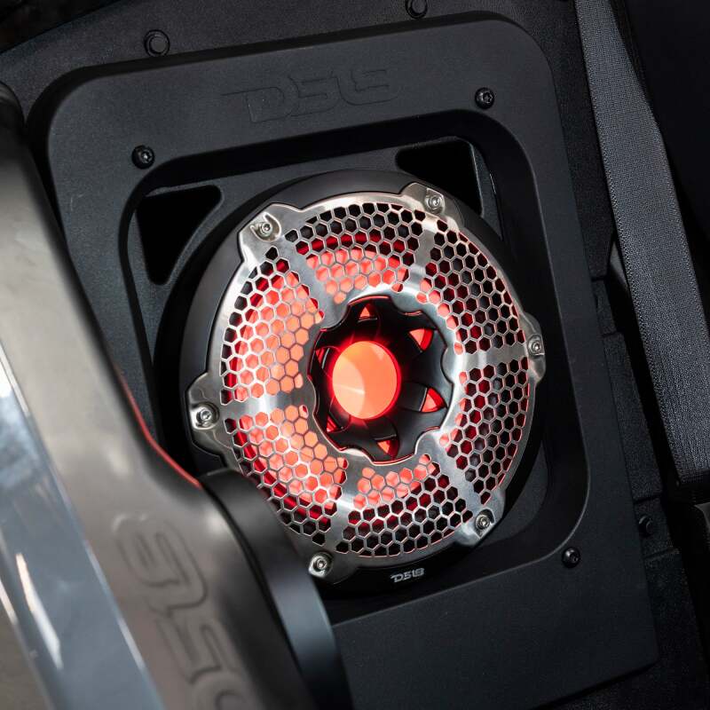 DS18 2015+ Polaris Slingshot Loaded Rear Subwoofer & Enclosure w/ NXL-10SUB/BK Included - SLG-RSUB10LD