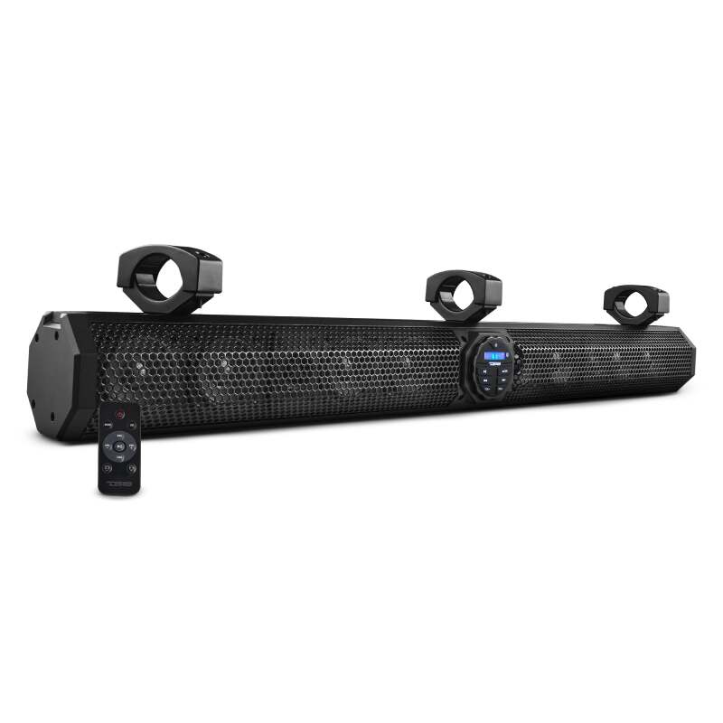 DS18 37in Soundbar 6 Speakers Amplified Bluetooth USB & AUX Ports 200 Watts RMS - SB37BTX