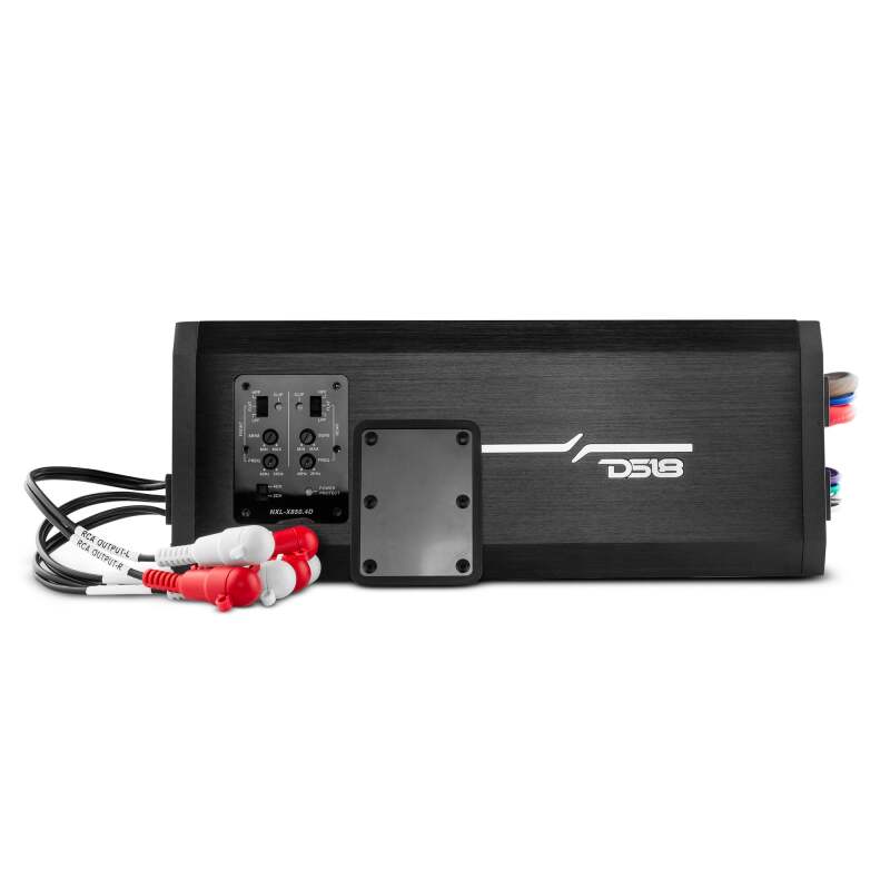 DS18 4-Channel Class-D Amp Full-Range 4 x 250 Watts RMS at4 ohm IP67 Waterproof Rating - NXL-X850.4D