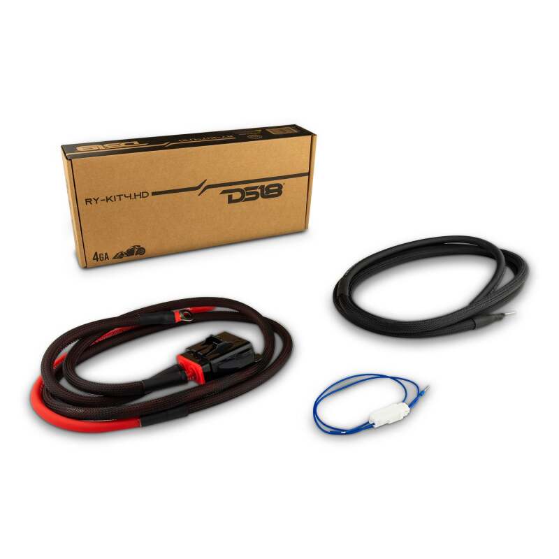 DS18 Harley-Davidson OFC Copper Amplifier Install Kit Ryder- 4-GA - RY-KIT4.HD