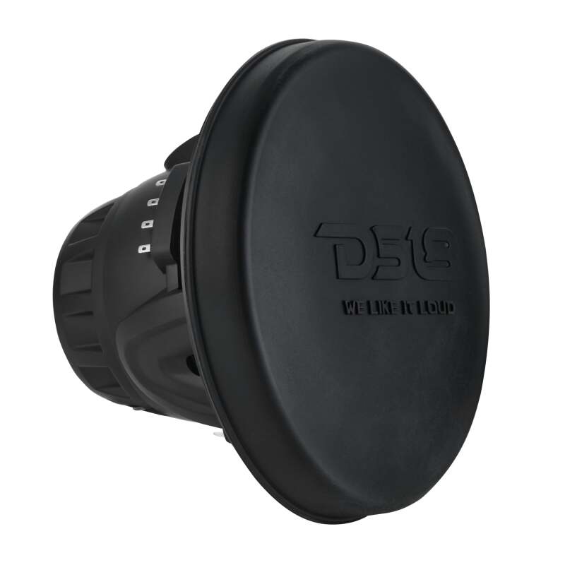 DS18 Hybrid Marine Speaker w/ Driver And RGB LEDs 6.5in 2-Way 250 Watts RMS 4 ohm Black w/ Covers - NXL-6MD/BK