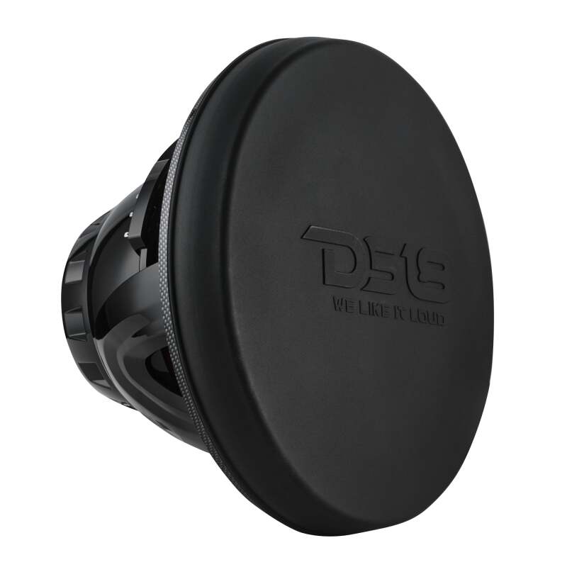 DS18 Hybrid Marine Speakers w/ Driver And RGB LED 10in 2-Way 450 Watts RMS 4 ohm Crbn Fiber w/ Cover - CF-10MD