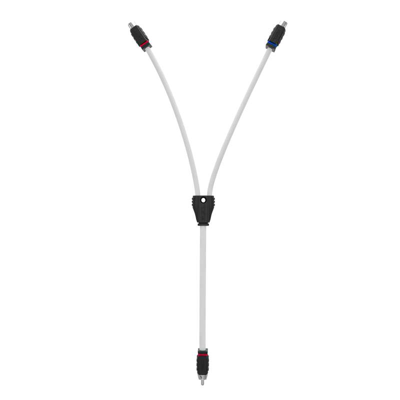 DS18 Marine Grade Tinned Copper OFC RCA Wires 2 Female to 1 Male Splitter - MOFCR-2F1M