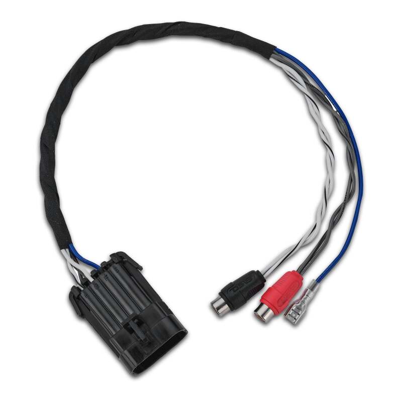 DS18 Plug and Play Harness For OEM Ride Command For 2-CH RCA Audio Signal and Remote Turn-on - RZR-RC