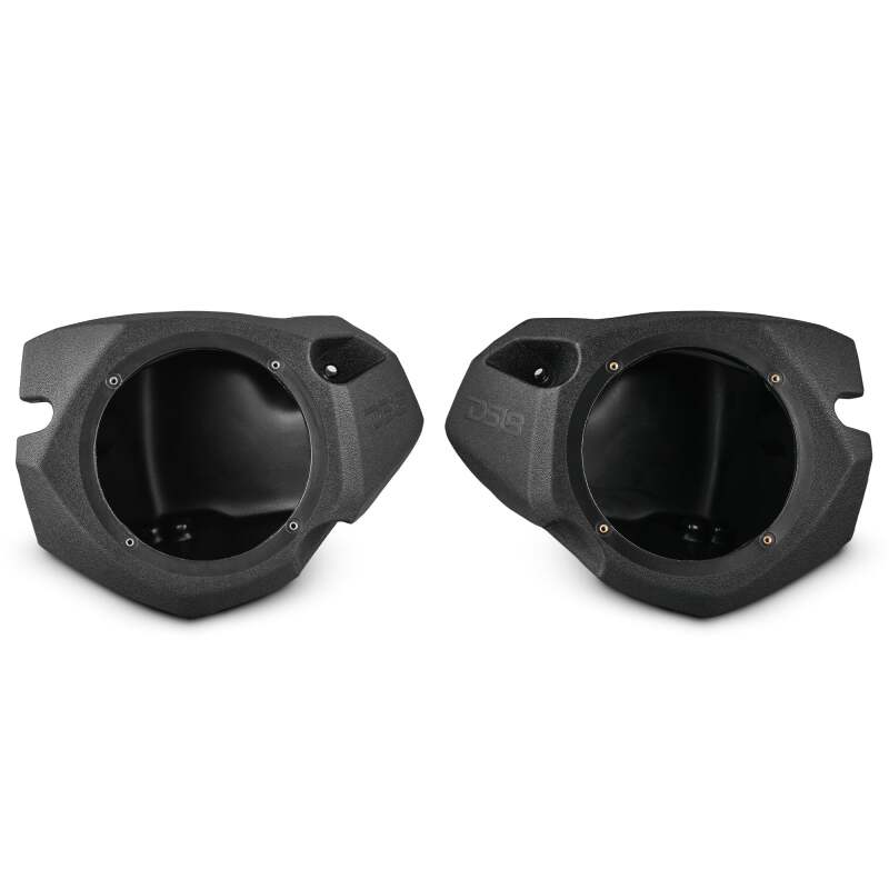 DS18 Polaris RZR Front Kick Panel Pods Enclosure Fits 2x 6.5in Speakers - RZR-KP6