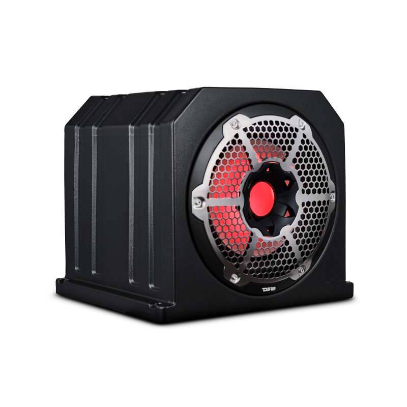 DS18 Subwoofer & Enclosure Dual 10in 350 Watts RMS 4 ohm NXL-10SUB/BK Included Black - NXL-10SUBLD/BK